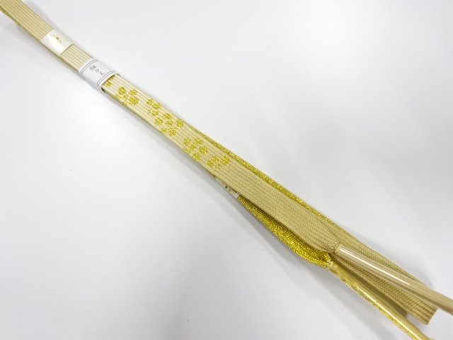 JAPANESE KIMONO / UNUSED KOREI HAND-TIED OBIJIME